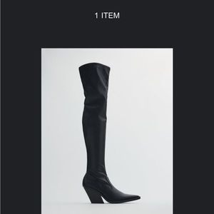 Black Over-the-Knee Women's Boots